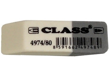 Ластик прямоугольный комбинированный 4974/80 10060620 Class
