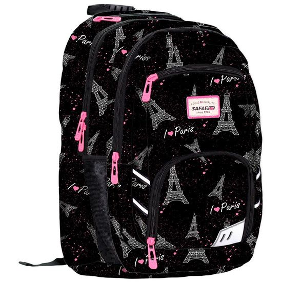 Рюкзак школьный SITY 22-156L-2 Safari, плотная спинка, светоотражающие элементы