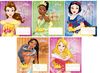 Зошит в косу лінію 12 аркушів кольорова обкладинка, дизайн: Disney Princess Тетрада ТЕ11930