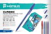 Ручка маслянная Hiper Classic 1.0 мм, цвет чернил синий HO-1147 (50)