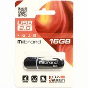 Флеш-память Mibrand Panther 16GB Black