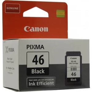 Чорнильний картридж для Pixma E404/E464 PG-46 Black Canon