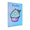 Блокнот А5 Profiplan Artbook Rainbow Cake кольорові сторінки 96 аркушів Blue синій
