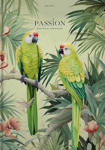 Книга канцелярская А4, 80 страниц в клеточку, обложка картон твердый Passion A4-IC-080-7033K Школярик
