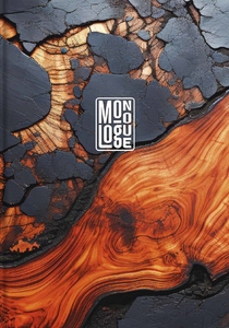 Книга канцелярская А4, 80 страниц в клетку, обложка картон твердый Monologue A4-IC-080-7040K Школярик