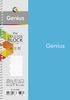 Блокнот В5, 80 страниц в клетку, пластиковая обложка Genius B5-080-6802K Школярик