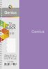 Блокнот В5, 80 страниц в клетку, пластиковая обложка Genius B5-080-6802K Школярик