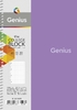Блокнот В5, 80 страниц в клетку, пластиковая обложка Genius B5-080-6802K Школярик