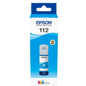 Чорнило 112 для Epson для EcoTank, 70 мл Cyan Pigment Epson