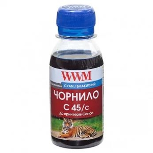 Чернило C45/C водорастворимое для Canon CL-441/CL-446/CLI-451C, 100 г Cyan WWM
