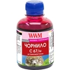 Чорнило C67 водорозчинне, для Canon PFI-107Bk 200 г Magenta WWM