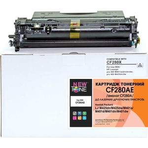 Картридж тонерный черный Black для HP LJ M425dn / M425dw / M401 аналог CF280A NewTone