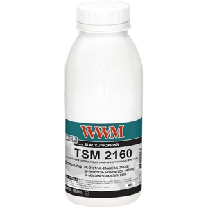 Тонер чорний Black для Samsung ML-2160/2165/SCX-3400 бутль 45 г WWM