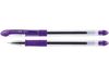 Ручка гелевая фиолетовая 0,5 мм FIRST E11934-12 Economix