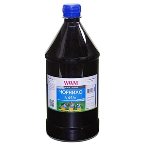 Чорнило E64 водорозчинне для Epson L110/L210/L355 1000 г Black WWM