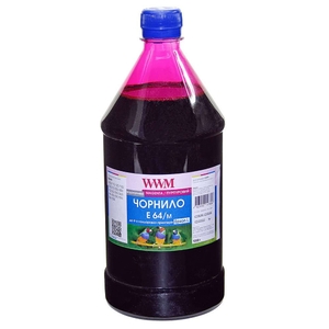 Чорнило E64 водорозчинне для Epson L110/L210/L355 1000 г Magenta WWM