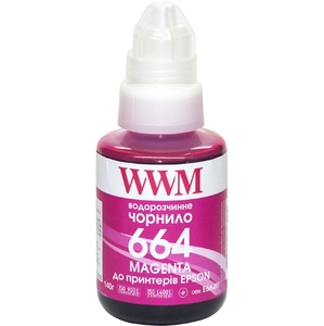 Чорнило №664 водорозчинне для Epson L110/L210/L300, 140 г Magenta WWM