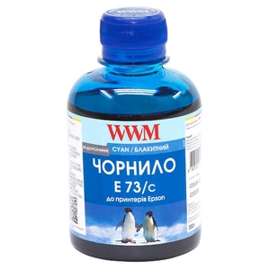 Чорнило водорозчинне для Epson Stylus CX3700/TX119/TX419, 200 г Cyan WWM