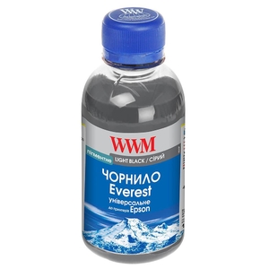 Чорнило EVEREST пігментне для Epson, 100 г Light Black WWM