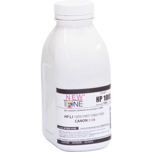 Тонер черный Black универсальный для HP LJ P1505 / M1120 / 1522 бутль 105 г NewTone