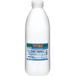 Тонер блакитний Cyan універсальний для HP CLJ CP1025, Canon LBP 5050 / 7100 бутль 1000 г WWM