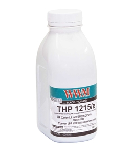 Тонер черный Black для HP CLJ CP1215/CP1515/CM1312 бутль 55 г WWM