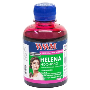 Чорнило HELENA вдорозчинне для HP, 200 г Magenta WWM
