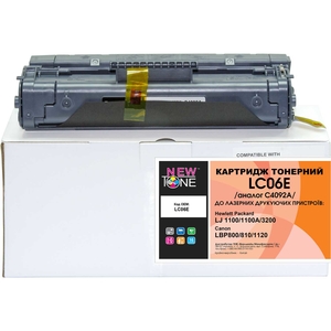Картридж тонерний чорний Black для HP LJ 1100, Canon LBP-800 / 810 аналог C4092A NewTone