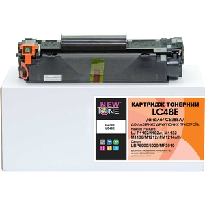 Картридж тонерный черный Black для HP LJ P1102 / M1132 / M1212 Canon 725 аналог CE285A NewTone
