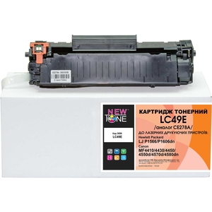 Картридж тонерний чорний Black для HP LJ P1566 / 1606 / M1536, Canon 728 аналог CE278A NewTone