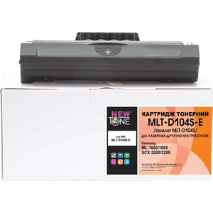 Картридж тонерний чорний Black, для Samsung ML-1660/1665/SCX-3200/3205 аналог MLT-D104S NEWTONE
