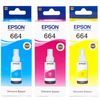 Набор чернил №664 для Epson L110/L210/L300, 3 цвета по 70 мл C/M/Y Epson