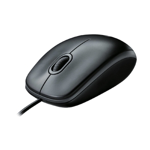 Мышка USB, 1000 DPI, 3 клавиши Black B100 Logitech