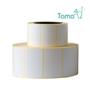 Термоетикетка  ECO прямокутна самоклеюча, 20х30 мм, 2000 в рулоні 4270 Tama