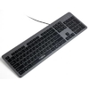 Клавиатура USB, 104 клавиши black-grey KB735 Vinga