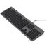 Клавиатура USB, 104 клавиши black-grey KB735 Vinga