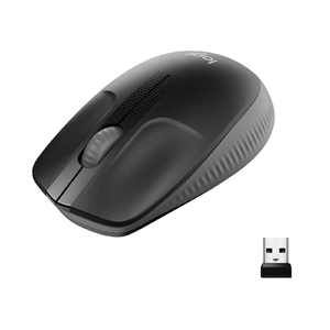 Мишка бездротова, 1000 DPI, 3 клавіші Charcoal M190 Logitech