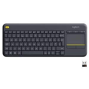Бездротова мембранна Bluetooth клавіатура, 84 клавіші K400 UA Black Logitech