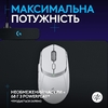 Мышка беспроводная, 25600 DPI, 6 клавиш White G309 Logitech