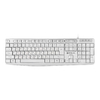 Клавиатура USB, 104 клавиши White RK-513 REAL-EL