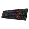 Клавіатура USB, 104 клавіші Icefall Mecha Rainbow Black Hator
