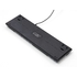 Клавіатура USB, 104 клавіші, з підсвіткою LED Red Switch Grey/Black KBGM-090 Vinga
