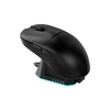 Мышка USB + Bluetooth, 12000 DPI, 6 клавиш Charging Dock Black AJ159P Ajazz