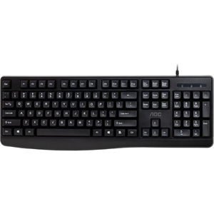 Клавіатура USB Black KB120B AOC
