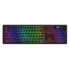Клавіатура USB Skyfall 100 PRO Aurum Vanila Silent RGB Black Hator