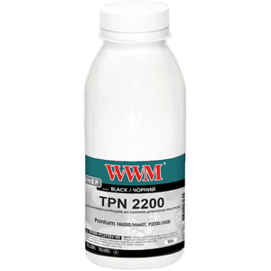 Тонер чорний Black для  Pantum M6500 / M6607, P2200 / 2500 бутль 90 г WWM