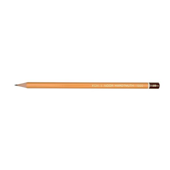 Олівець графітний 1500,  2В 1500.2B (12)