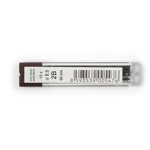 Стержни для механических карандашей 0.5 мм, 2B 4152.2B Koh-i-Noor