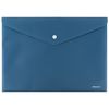 Папка-конверт А4, на кнопке, синяя Earth colors 1412-05-A Axent
