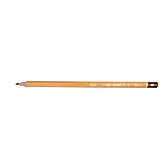 Олівець графітний 1500,  4В 1500.4B (12)